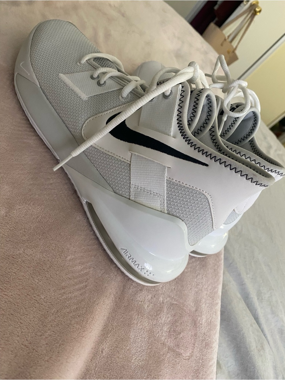 Nike Air Max Impact 2 Mens 10.5 Mid High Top Basketball Shoes Sneakers - Picture 5 of 9